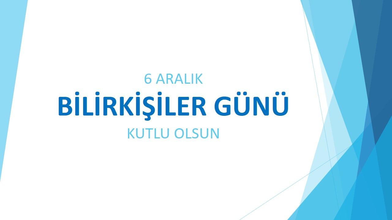 BİLİRKİŞİLER GÜNÜ