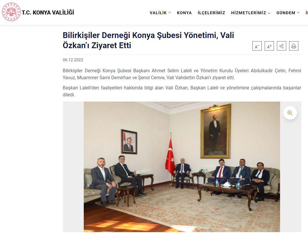 6 ARALIK BİLİRKİŞİLER GÜNÜ PROTOKOL ZİYARETLERİMİZ